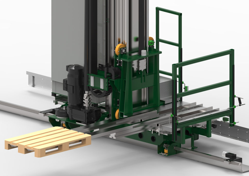 Im neu entwickelten Hubwagen können schwere Lasten bis zu 1,5 Tonnen transportiert werden. Trotz verringertem Gewicht ist eine hohe Steifigkeit gewährleistet.