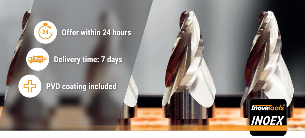 Inovatools fertigt nicht nur Sonderwerkzeuge für spezielle Zerspanherausforderungen im µm-Bereich, sondern liefert sie auch innerhalb von 7 Tagen aus.