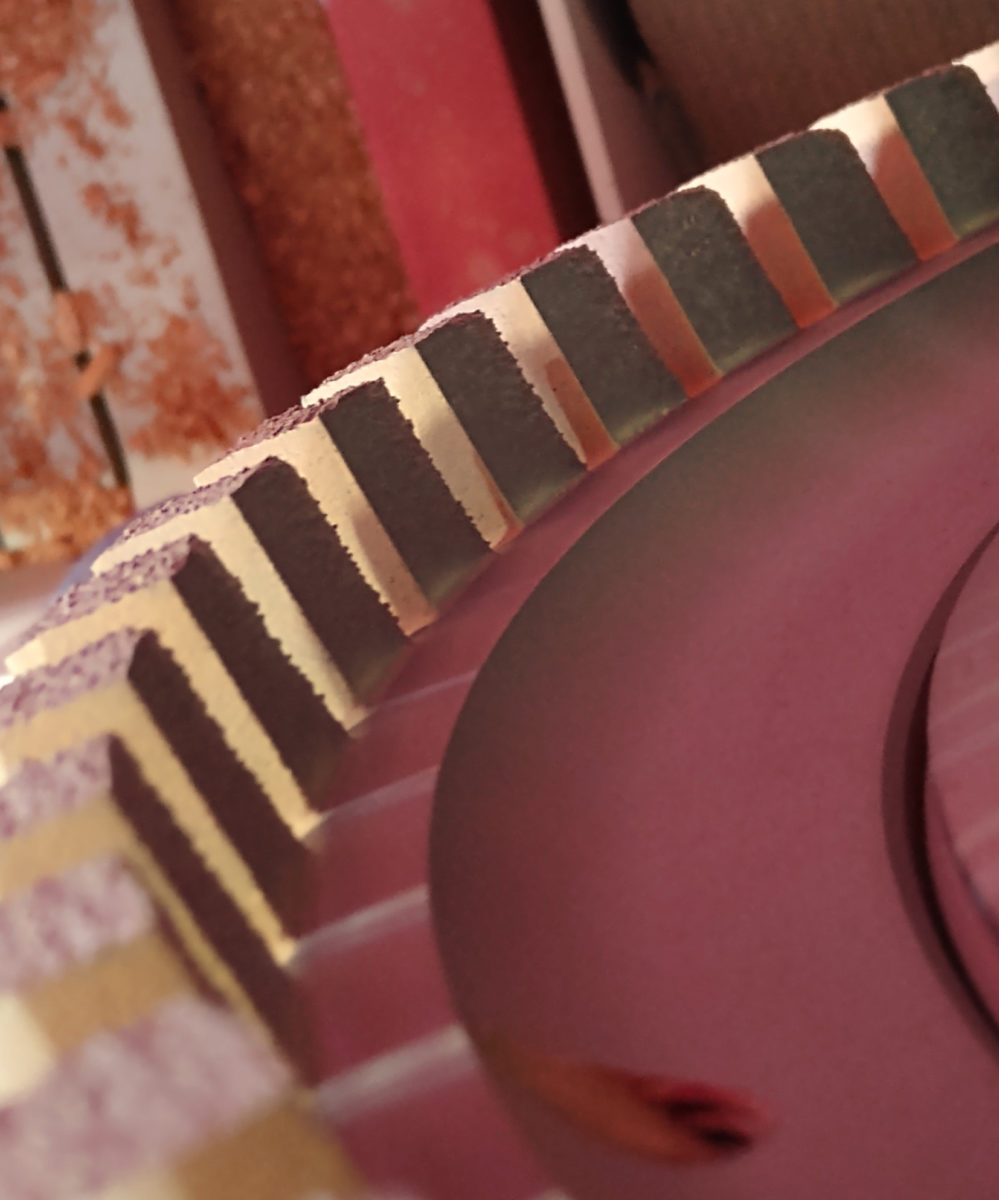 Die Segmente bleiben mit dem Saint-Gobain AIRSTREAM-System bis zum Schluss formstabil. Die annährend volle Segmentbreite bleibt erhalten.