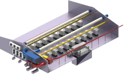 Neue Hallen-Klimatechnik und moderner KSS-Filtration