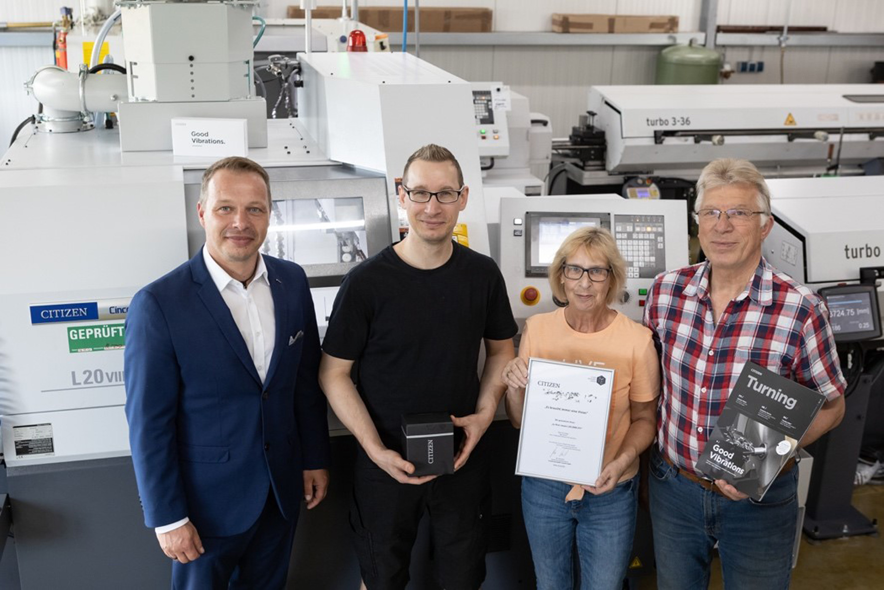 Automatendreherei Stammeier GmbH und Citizen Machinery Europe GmbH