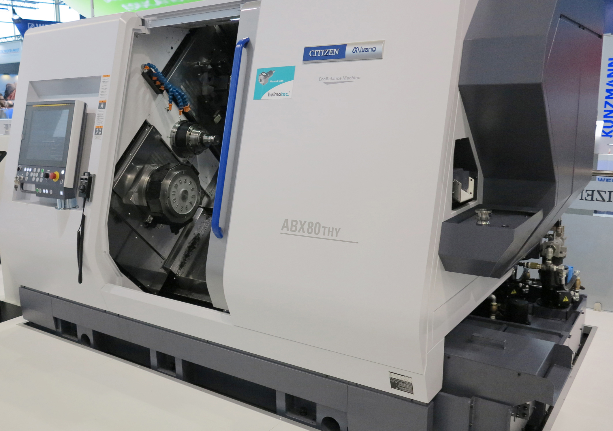 Neue Miyano Kurzdreher ABX80-THY3 von Citizen Machinery Europe