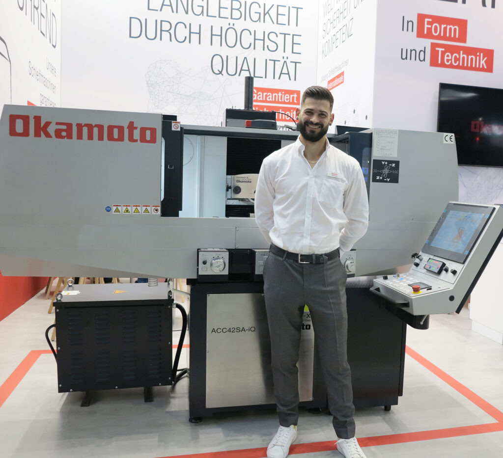 Patrick Glasstetter, Head of Service bei Okamoto
