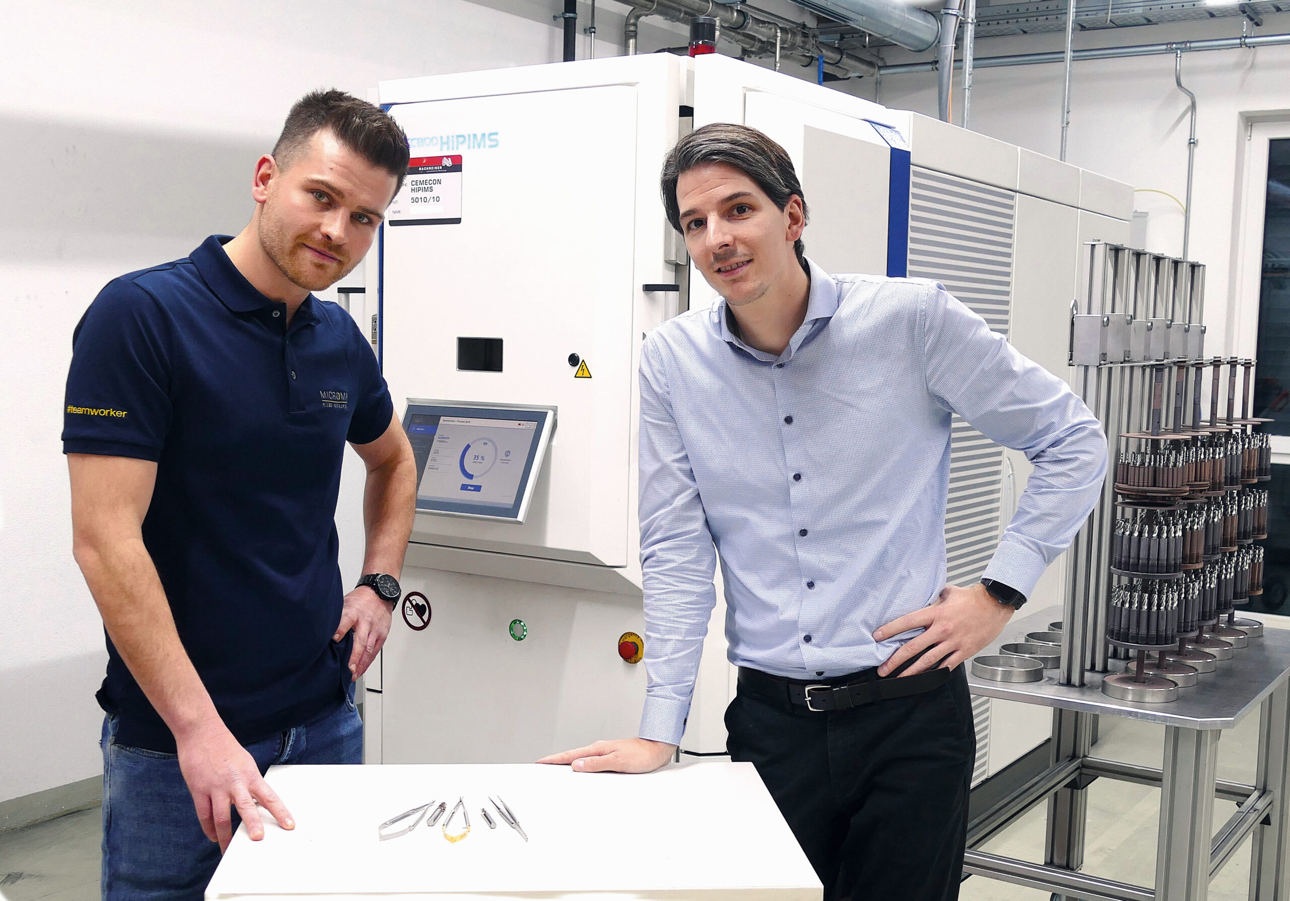Optimierte Zerspanung für mikrochirurgische Instrumente – abgestimmter Fräser mit HiPIMS-Beschichtungsorgt für maximale Leistung