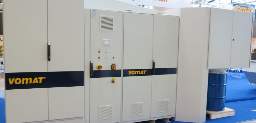 Modularer Aufbau: Von Einzelanlagen bis zu Zentralanlagen bietet Vomat flexible Lösungen, die sich an individuelle Produktionsbedingungen anpassen lassen.