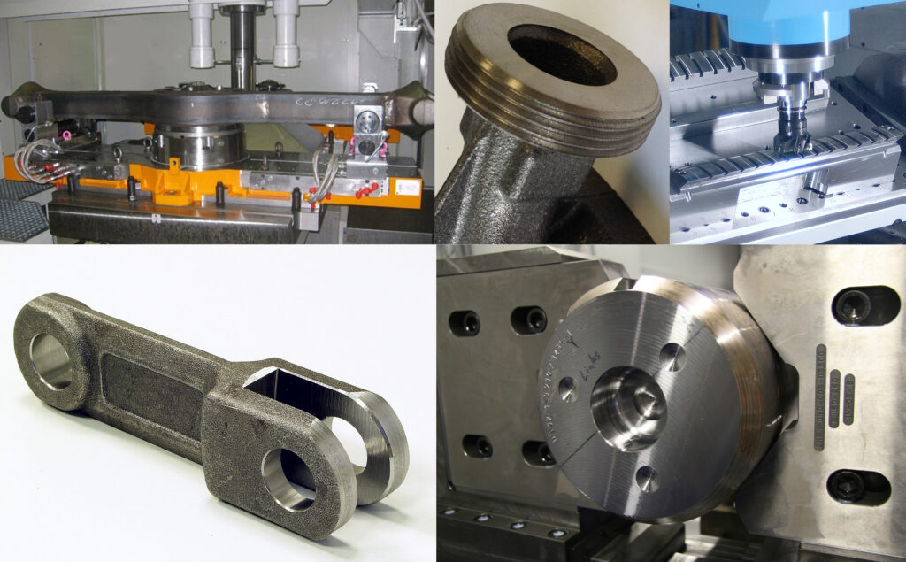 Ob Pumpengehäuse, LKW-Fahrzeugachsen, Wellen für Windkraftanlagen, Kettenglieder von Gabelstaplern und, und, und – SSB-Maschinenbau hat branchenübergreifend eine hohe Prozesskompetenz und konfiguriert um das Bauteil herum für den jeweiligen Komponentenhersteller die passende Bearbeitungsmaschine.