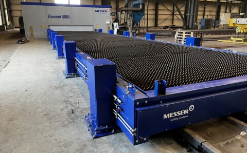 XXXL-Laserschneidanlage für Europe Steel Center XXXL-Laserschneidanlage für Europe Steel Center