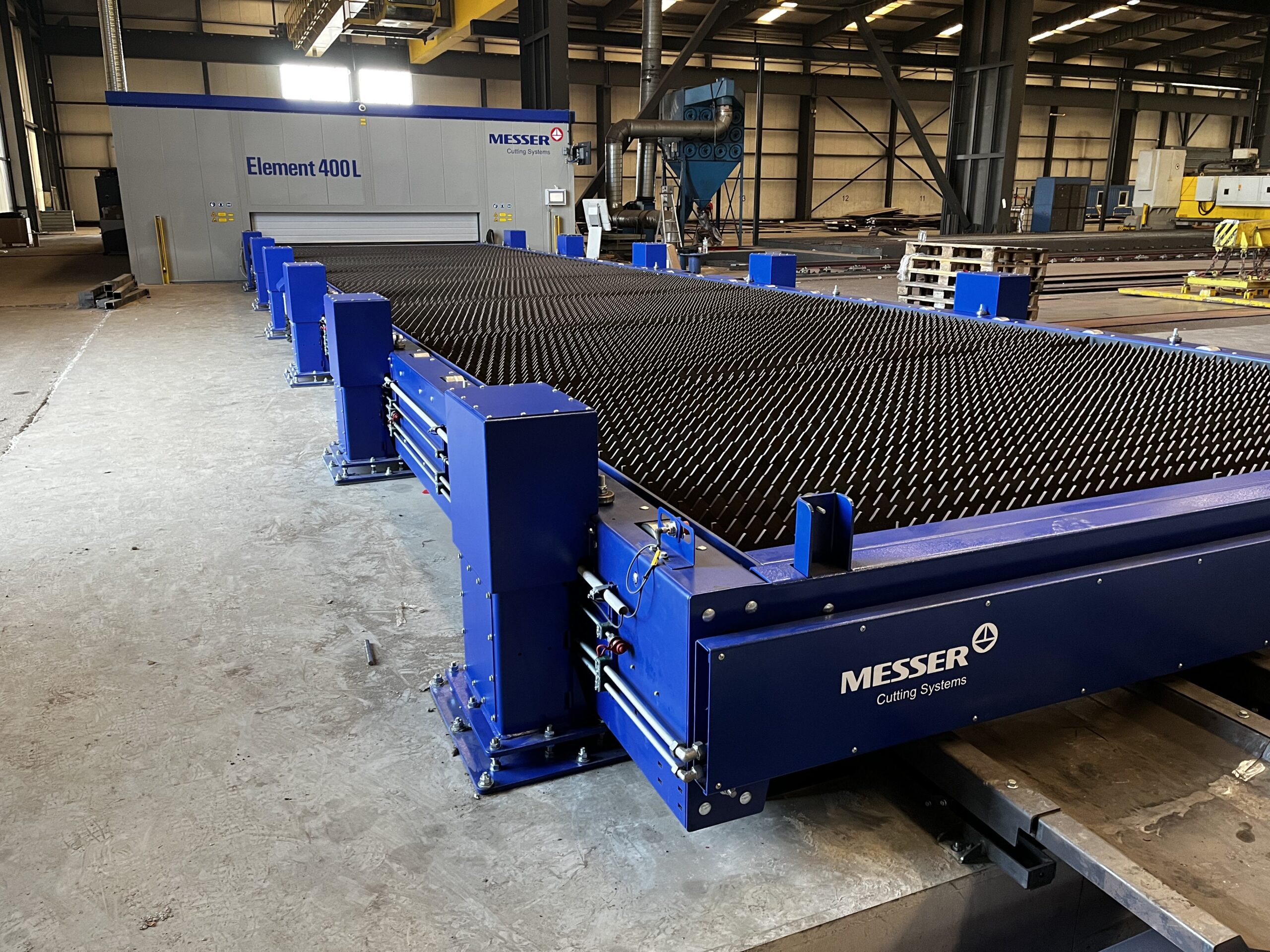 XXXL-Laserschneidanlage für Europe Steel Center XXXL-Laserschneidanlage für Europe Steel Center