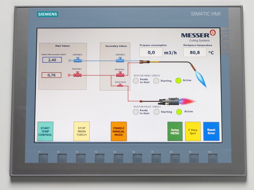 Die GRIFLAM-Steuerungstechnik auf Basis von SIEMENS-Lösungen lässt sich exakt auf die jeweiligen Aufgaben zuschneiden.