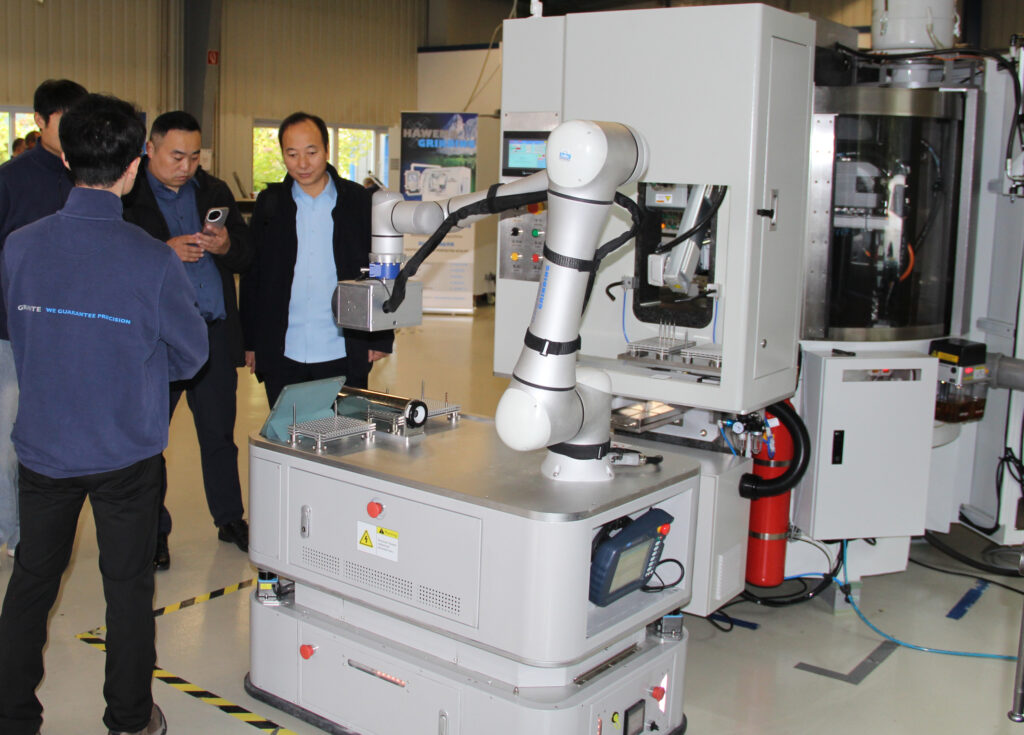 Einsatz eines AGV-Cobots